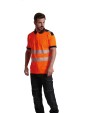 PORTWEST PW3 Hi-vis polo shirt (T180) Poloshirts personalisierbar