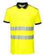 PORTWEST PW3 Hi-vis polo shirt (T180) Poloshirts personalisierbar