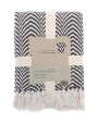 HOME & LIVING Recycled mixed-fabric throw Plaids personalisierbar