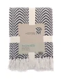Plaids personnalisable HOME & LIVING Plaid en tissu mélangé recyclé