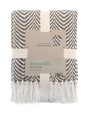 Fleecedekens HOME & LIVING Recycled mixed-fabric throw voor bedrukking &amp; borduring