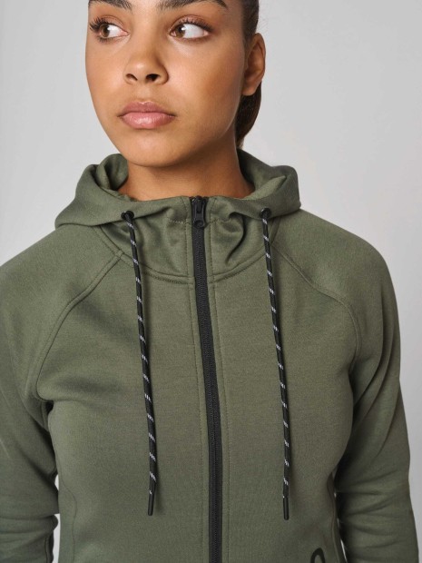 Vestes à personnaliser PROACT Veste à capuche performance  femme 