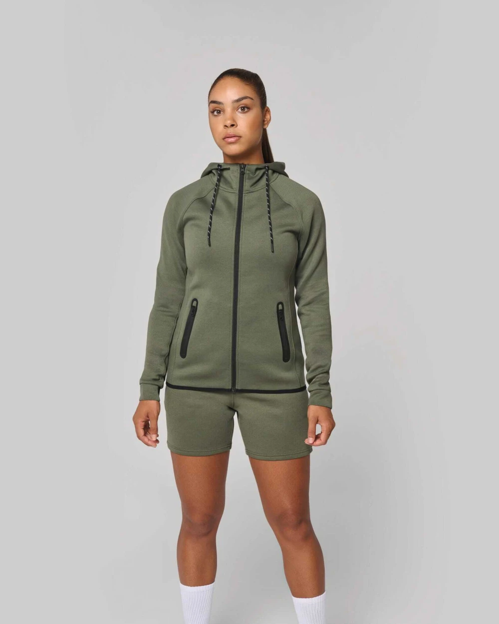 Vestes personnalisable PROACT Veste à capuche performance  femme