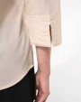 Chemises personnalisable KARIBAN Chemise popeline polycoton manches 3/4 entretien facile femme