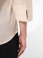 Chemises à personnaliser KARIBAN Chemise popeline polycoton manches 3/4 entretien facile femme 