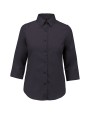 Chemises personnalisable KARIBAN Chemise popeline polycoton manches 3/4 entretien facile femme