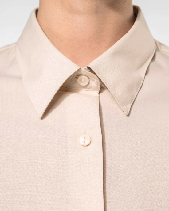 Chemises personnalisable Kariban Chemise popeline polycoton manches 3/4 entretien facile femme