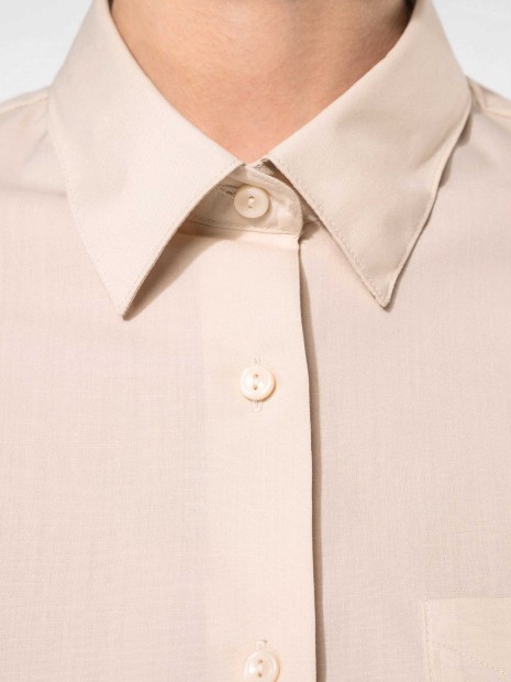Chemises à personnaliser KARIBAN Chemise popeline polycoton manches 3/4 entretien facile femme 