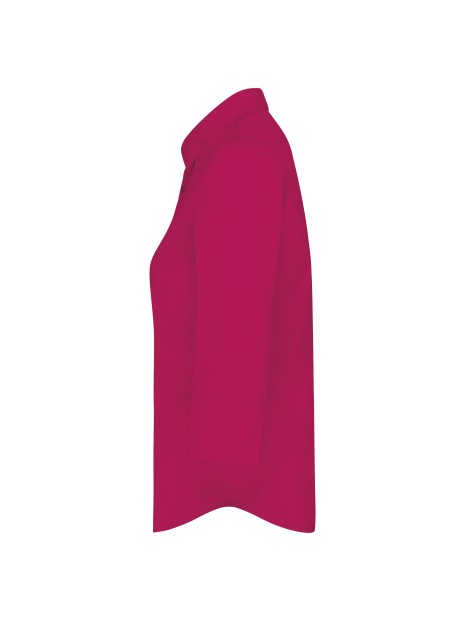 KARIBAN Chemise popeline polycoton manches 3/4 entretien facile femme /api/colors/0327c765-dd20-409c-911d-31f7a9b4c2f5 personnalisable