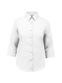 KARIBAN Chemise popeline polycoton manches 3/4 entretien facile femme /api/colors/7a92cd2d-10d2-40b4-928b-296bb7487506 personnalisable