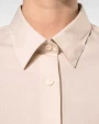KARIBAN Popeline Hemd Baumwollpolyester 3/4-Ärmel pflegeleicht für Damen Hemden personalisierbar