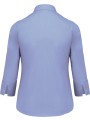 KARIBAN Chemise popeline polycoton manches 3/4 entretien facile femme /api/colors/7cd11260-06e9-4679-96ce-f0c0cca5092d personnalisable