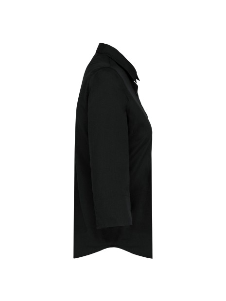 KARIBAN Chemise popeline polycoton manches 3/4 entretien facile femme /api/colors/b9fdad4a-5e94-45cb-8c03-c08b349b28c3 personnalisable