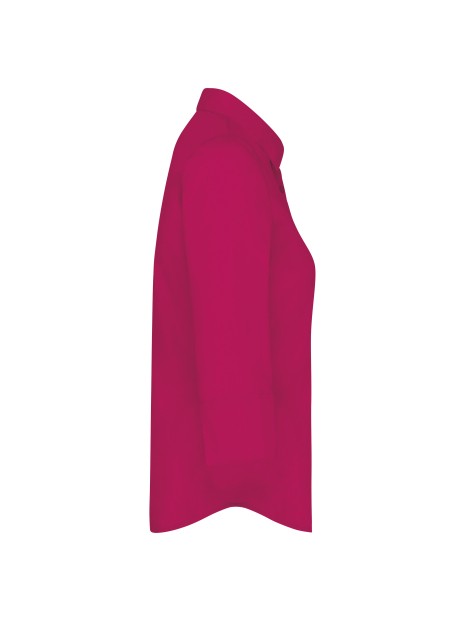 KARIBAN Chemise popeline polycoton manches 3/4 entretien facile femme /api/colors/0327c765-dd20-409c-911d-31f7a9b4c2f5 personnalisable