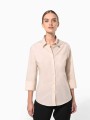 Chemises à personnaliser KARIBAN Chemise popeline polycoton manches 3/4 entretien facile femme 