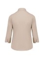 KARIBAN Chemise popeline polycoton manches 3/4 entretien facile femme /api/colors/a97c0345-672e-42f2-9afe-b1145dea3541 personnalisable