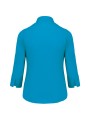 KARIBAN Chemise popeline polycoton manches 3/4 entretien facile femme /api/colors/e40de318-302c-4c66-b949-5dcddefdc482 personnalisable