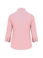 KARIBAN Chemise popeline polycoton manches 3/4 entretien facile femme /api/colors/e6e01a9e-32a8-4240-a2ea-a7c5187399a7 personnalisable