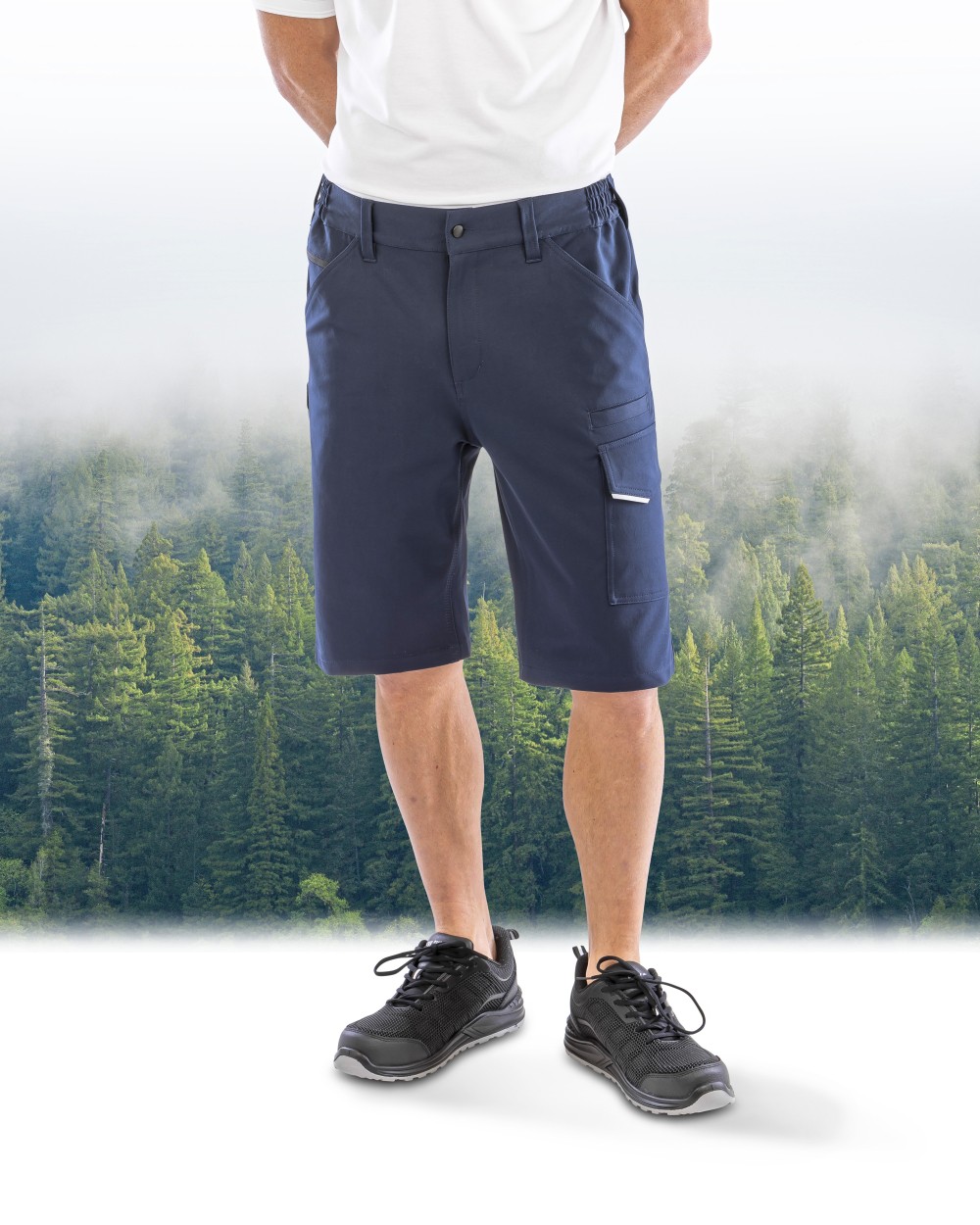 Broeken RESULT Recycled Dynamic Stretch Shorts voor bedrukking &amp; borduring