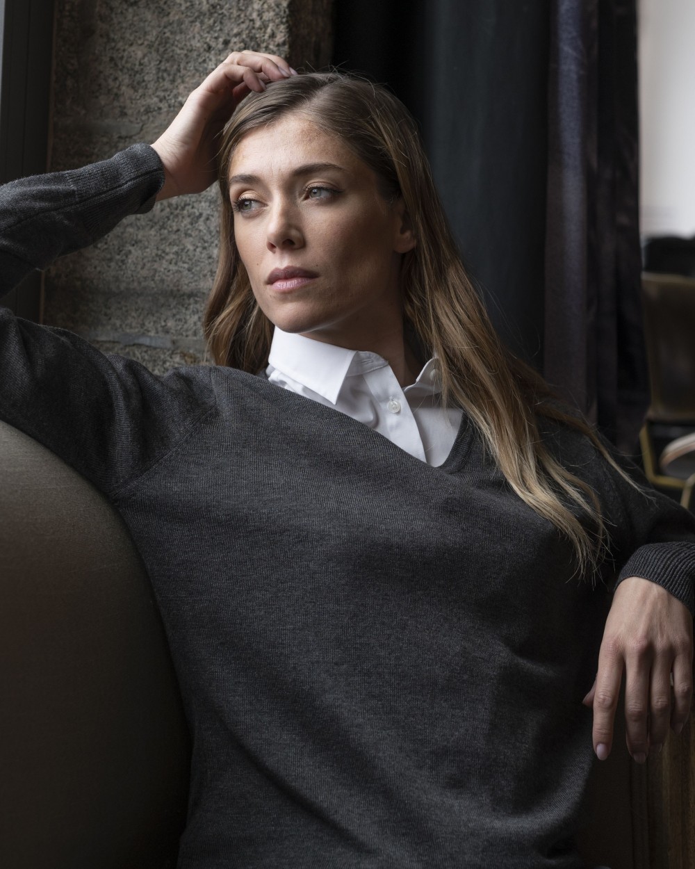 Truien PEN DUICK LADIES V NECK voor bedrukking &amp; borduring