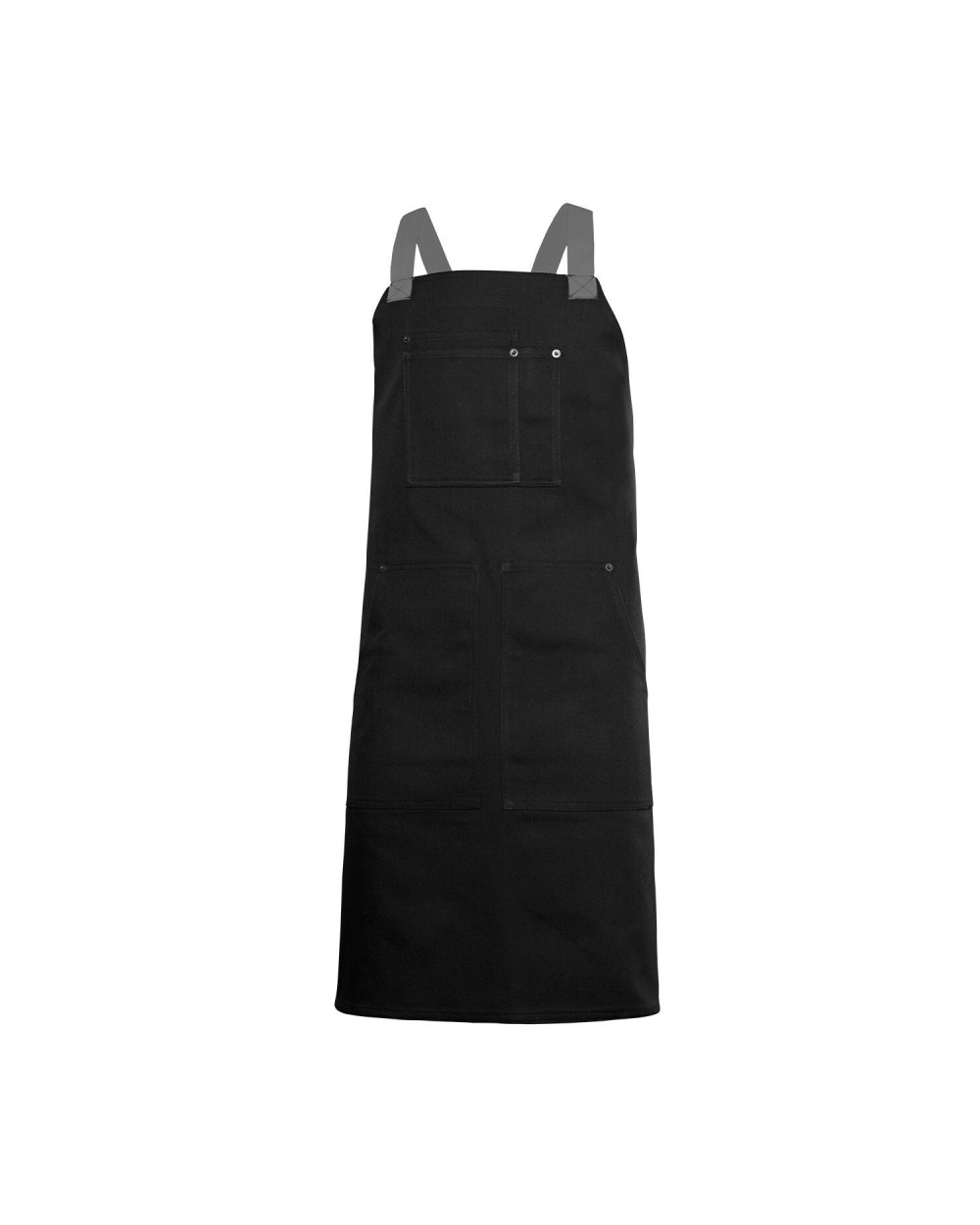 Schorten VELILLA CANVAS BIB APRON voor bedrukking &amp; borduring