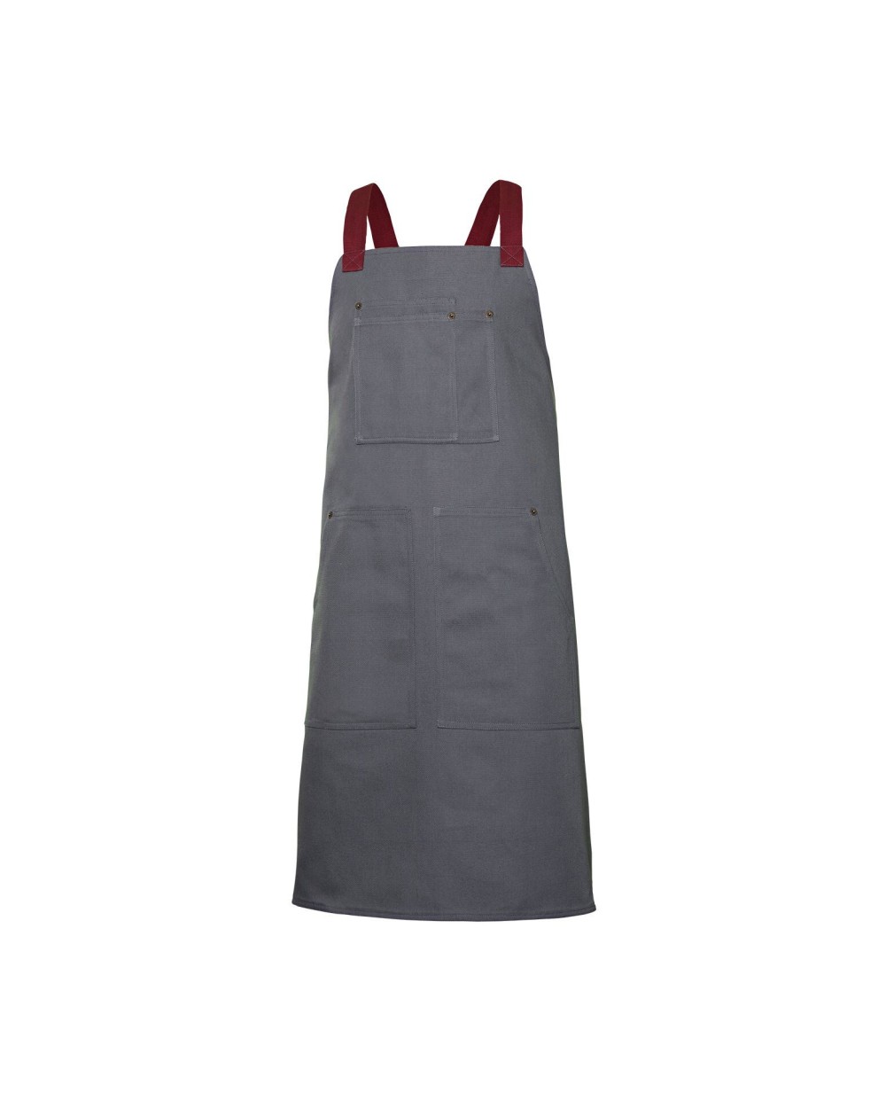 Schorten VELILLA CANVAS BIB APRON voor bedrukking &amp; borduring