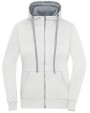 JAMES & NICHOLSON Ladies´ Lifestyle Zip-Hoody Sweatshirts personalisierbar