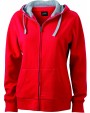 Sweat-shirts personnalisable JAMES & NICHOLSON Ladies´ Lifestyle Zip-Hoody