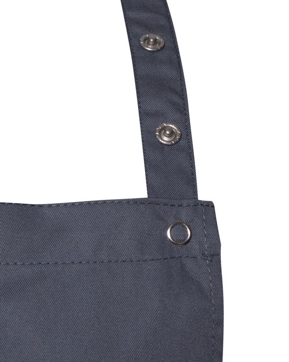 Schorten KARLOWSKY Bib Apron Press Stud voor bedrukking &amp; borduring