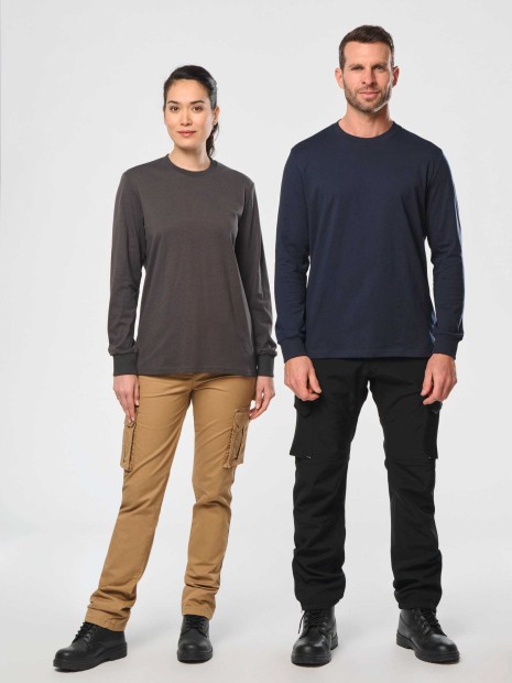 T-Shirts à personnaliser WK. DESIGNED TO WORK T-shirt écoresponsable manches longues unisexe 