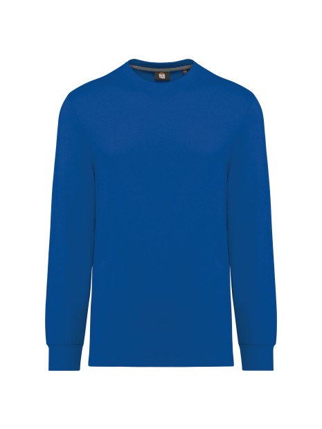 WK. DESIGNED TO WORK T-shirt écoresponsable manches longues unisexe /api/colors/cdd6ba31-692e-4c2e-b1b4-a3a4a50cf176 personnalisable