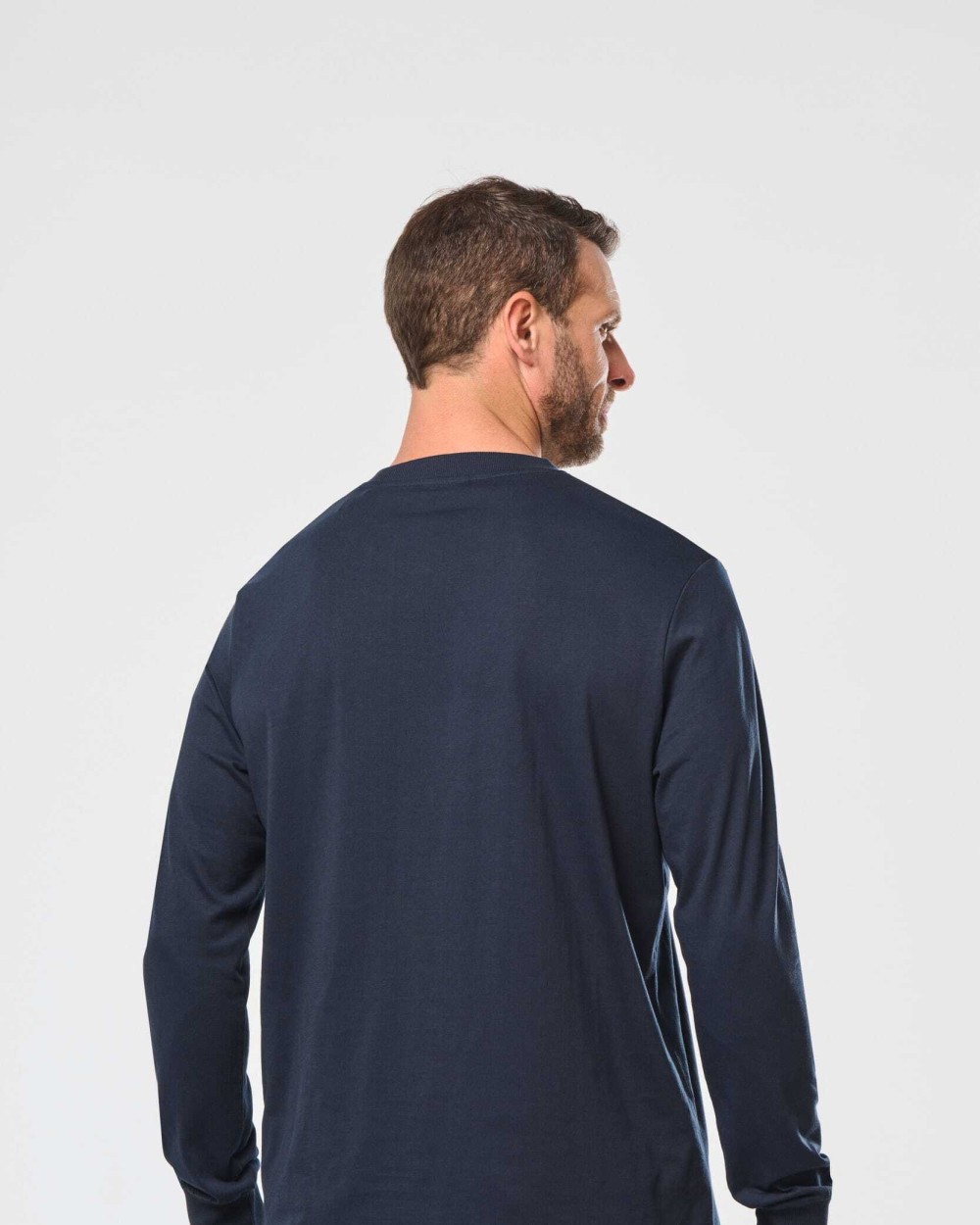 T-shirts WK. DESIGNED TO WORK Ecologisch uniseks T-shirt met lange mouwen voor bedrukking &amp; borduring