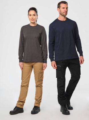 T-shirt écoresponsable manches longues unisexe