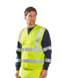Gilets de sécurité personnalisable PORTWEST Gilet deux bandes et bretelles de haute visibilité (C470)