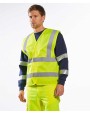 Gilets de sécurité personnalisable PORTWEST Gilet deux bandes et bretelles de haute visibilité (C470)