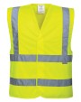 Gilets de sécurité personnalisable PORTWEST Gilet deux bandes et bretelles de haute visibilité (C470)