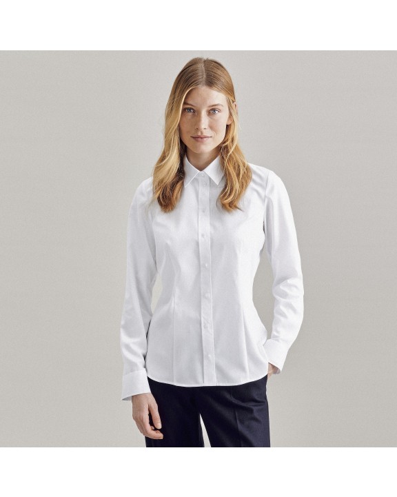 Chemises personnalisable SEIDENSTICKER Women´s Blouse Regular Fit Oxford Longsleeve