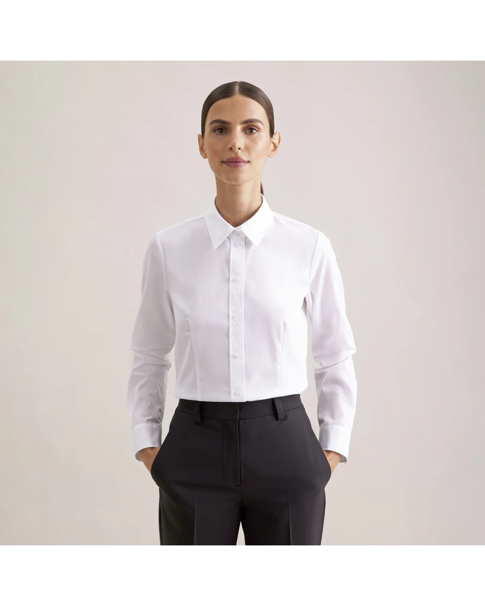 SEIDENSTICKER Women´s Blouse Regular Fit Oxford Longsleeve Hemden personalisierbar