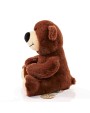 Benodigdheden MBW MiniFeet® RecycelBear® Nature voor bedrukking &amp; borduring