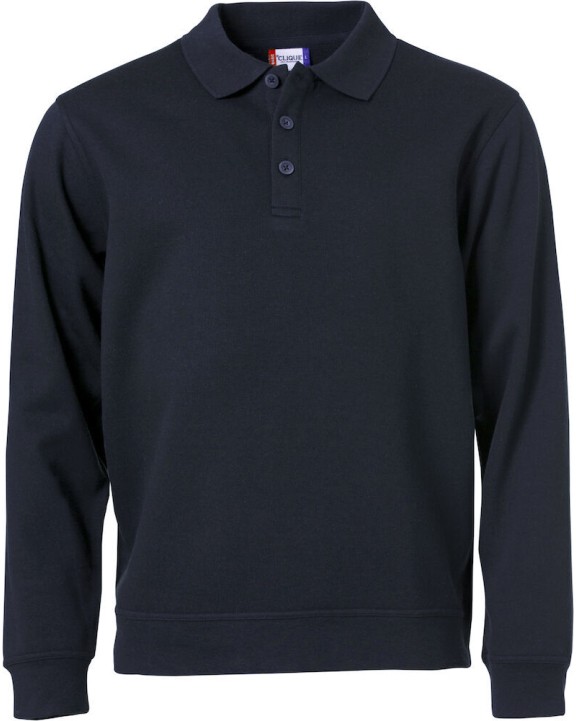 CLIQUE Basic Polo Sweater Sweatshirts personalisierbar