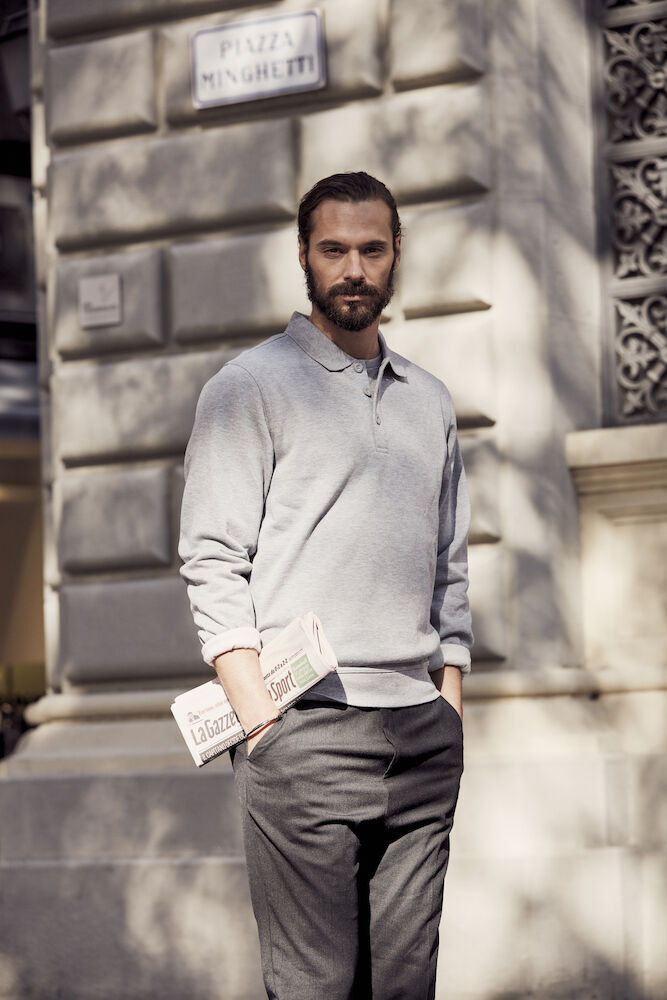 Sweat-shirts personnalisable CLIQUE Basic Polo Sweater
