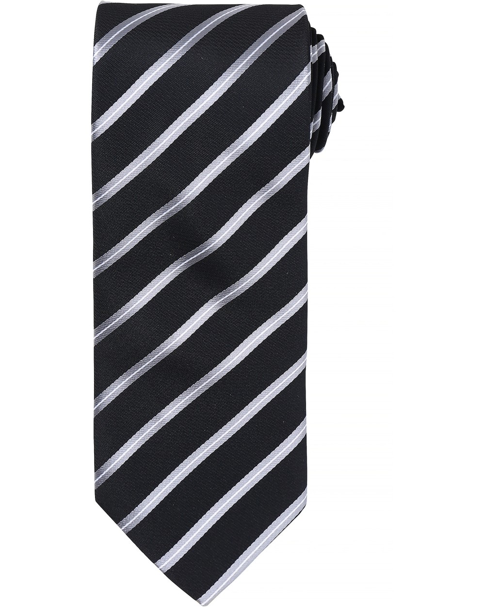 Bandanas, Foulards & Cravates personnalisable PREMIER Cravate rayée "Sport"