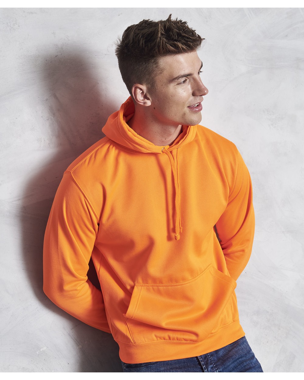 Sweaters & hoodies AWDIS ELECTRIC HOODIE voor bedrukking &amp; borduring