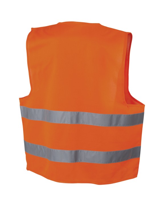 4DO RFX™ See-me Sicherheitsweste für den professionellen Einsatz XL Warnwesten personalisierbar