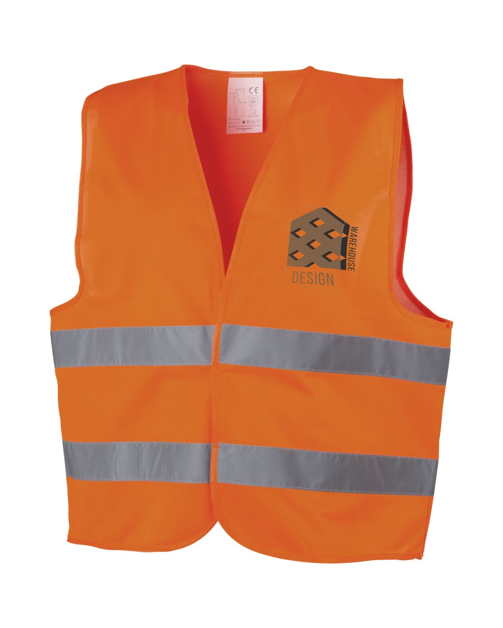 4DO RFX™ See-me Sicherheitsweste für den professionellen Einsatz XL Warnwesten personalisierbar