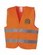 4DO RFX™ See-me Sicherheitsweste für den professionellen Einsatz XL Warnwesten personalisierbar