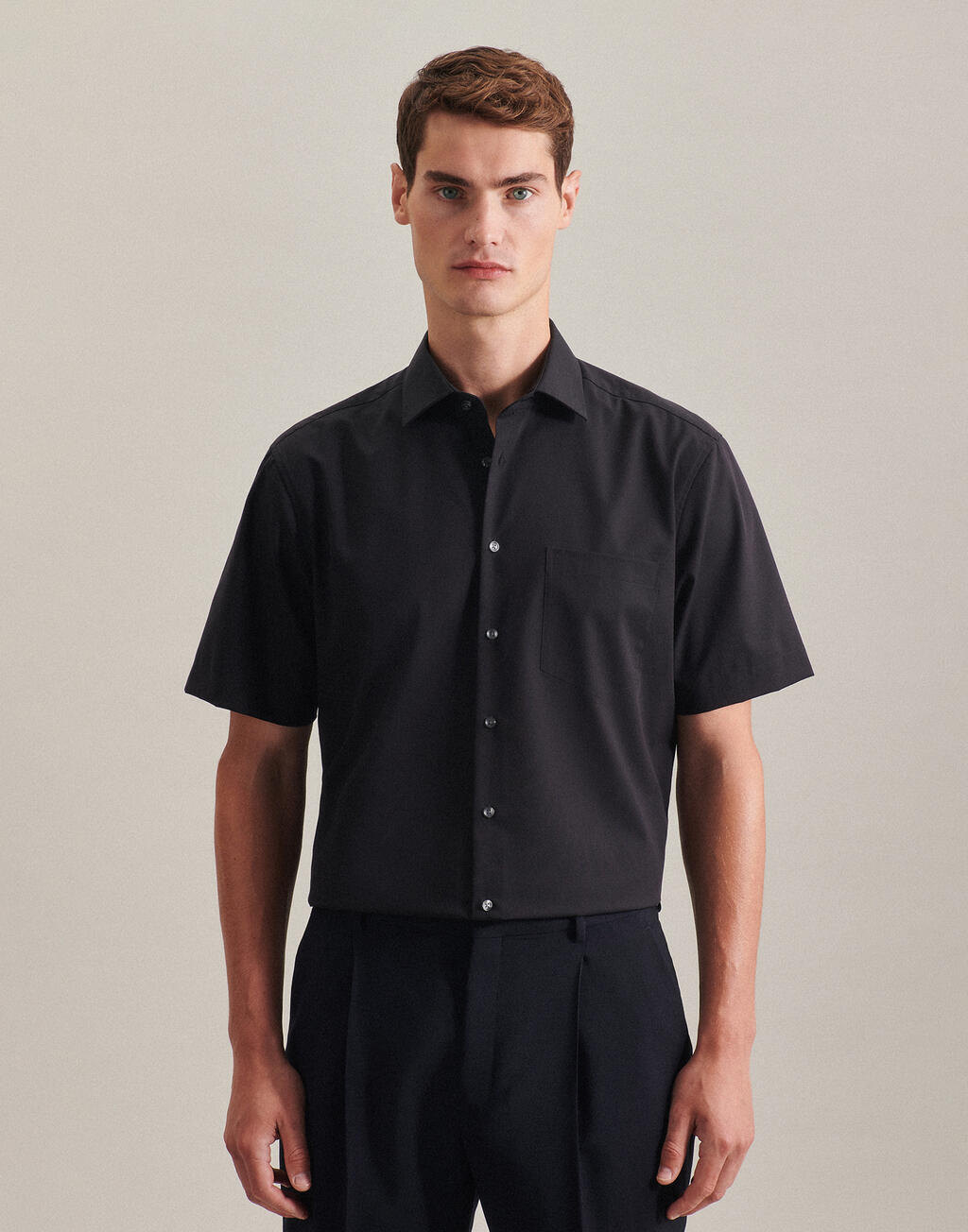 SEIDENSTICKER Seidensticker Regular Fit 1/2 Business Kent Hemden personalisierbar