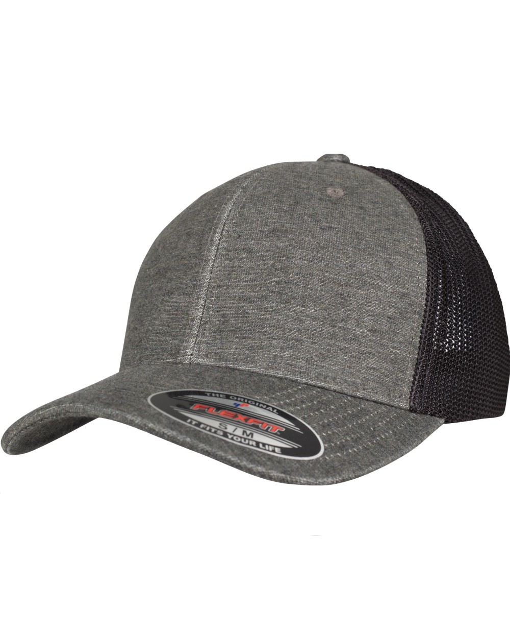 Petjes FLEXFIT RETRO TRUCKER MELANGE CAP voor bedrukking &amp; borduring