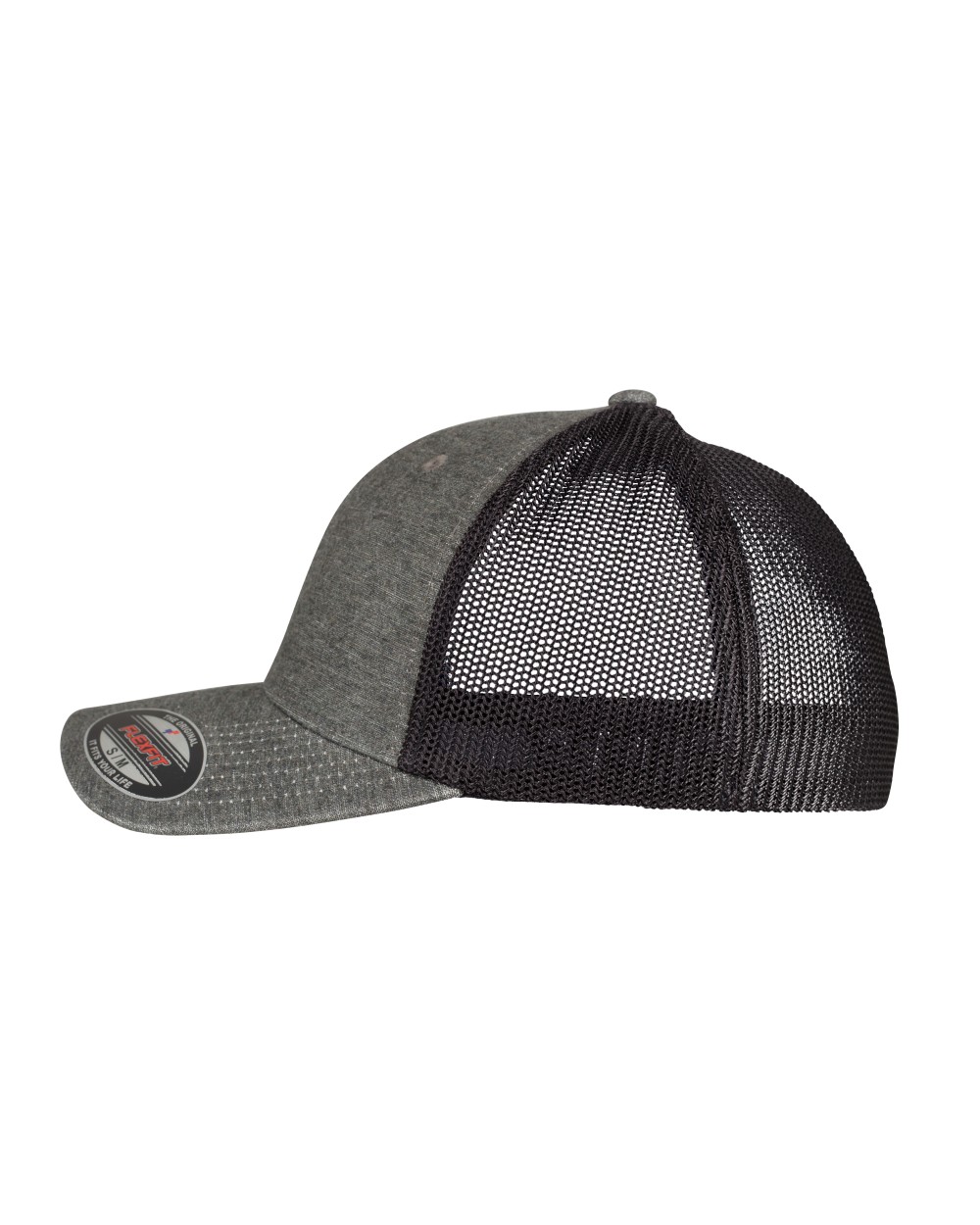 FLEXFIT RETRO TRUCKER MELANGE CAP Kappen personalisierbar