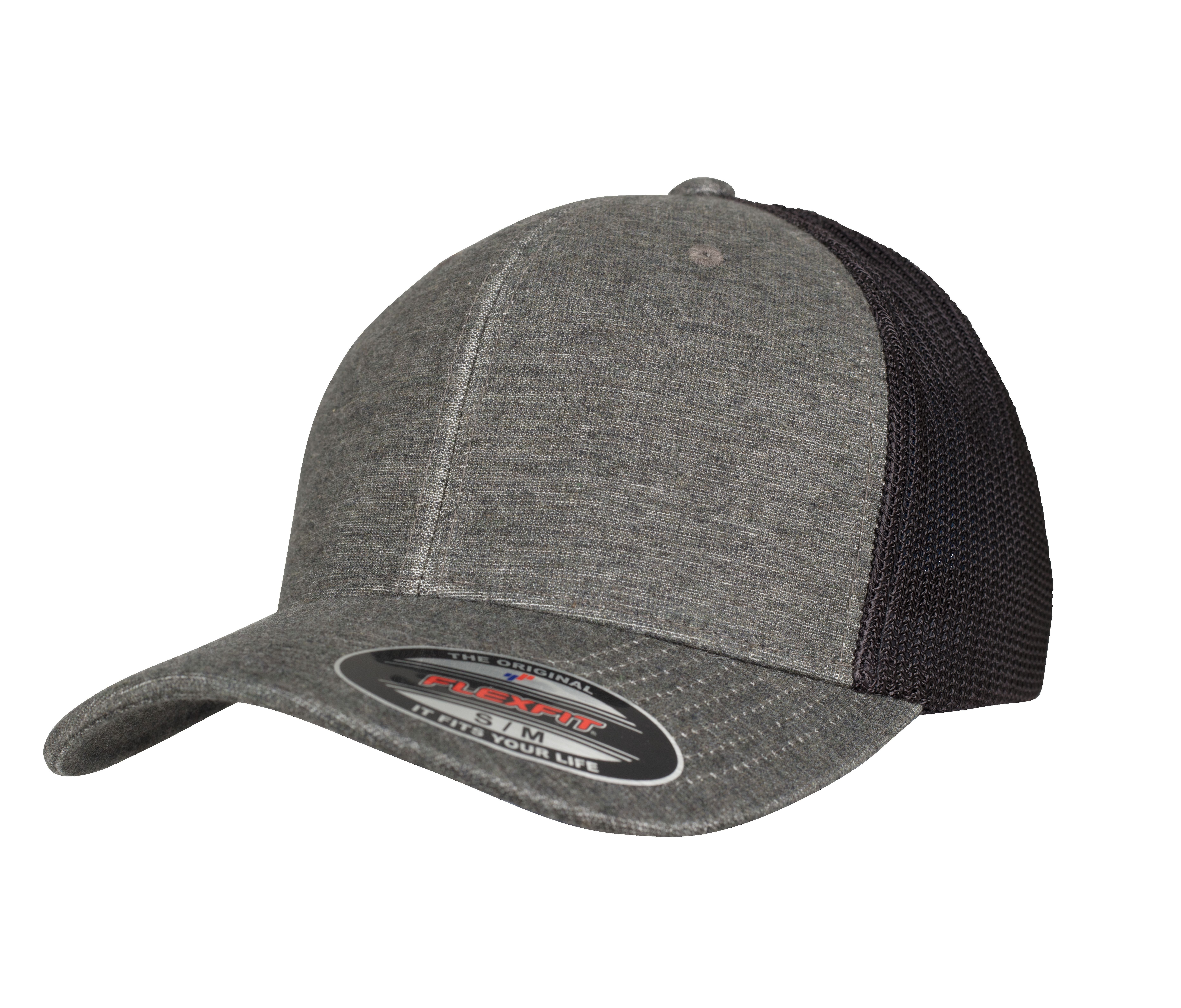 Petjes FLEXFIT RETRO TRUCKER MELANGE CAP voor bedrukking &amp; borduring